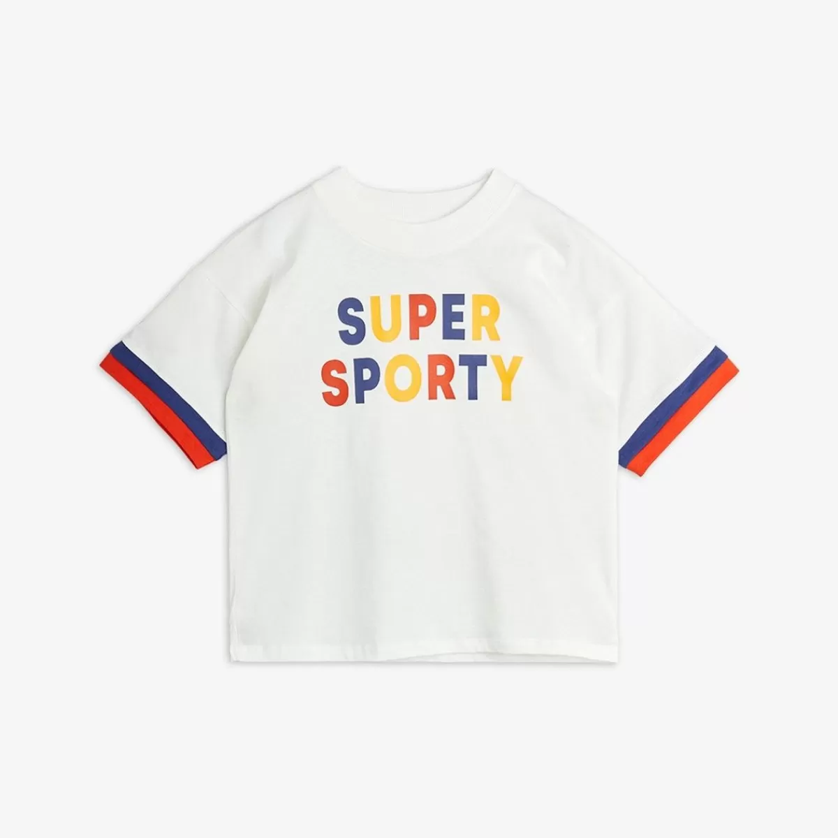 New Mini Rodini Super Sporty T-Shirt Offwhite