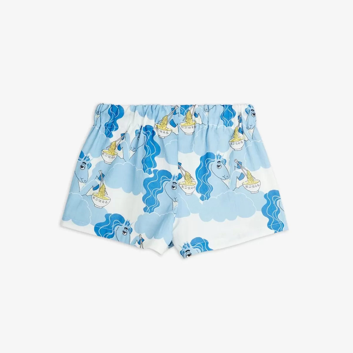 Best Sale Mini Rodini Unicorn Noodles Vävda Shorts