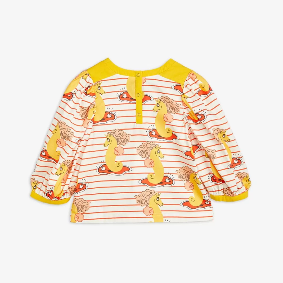 Outlet Mini Rodini Unicorn Seahorse Vävd Blus